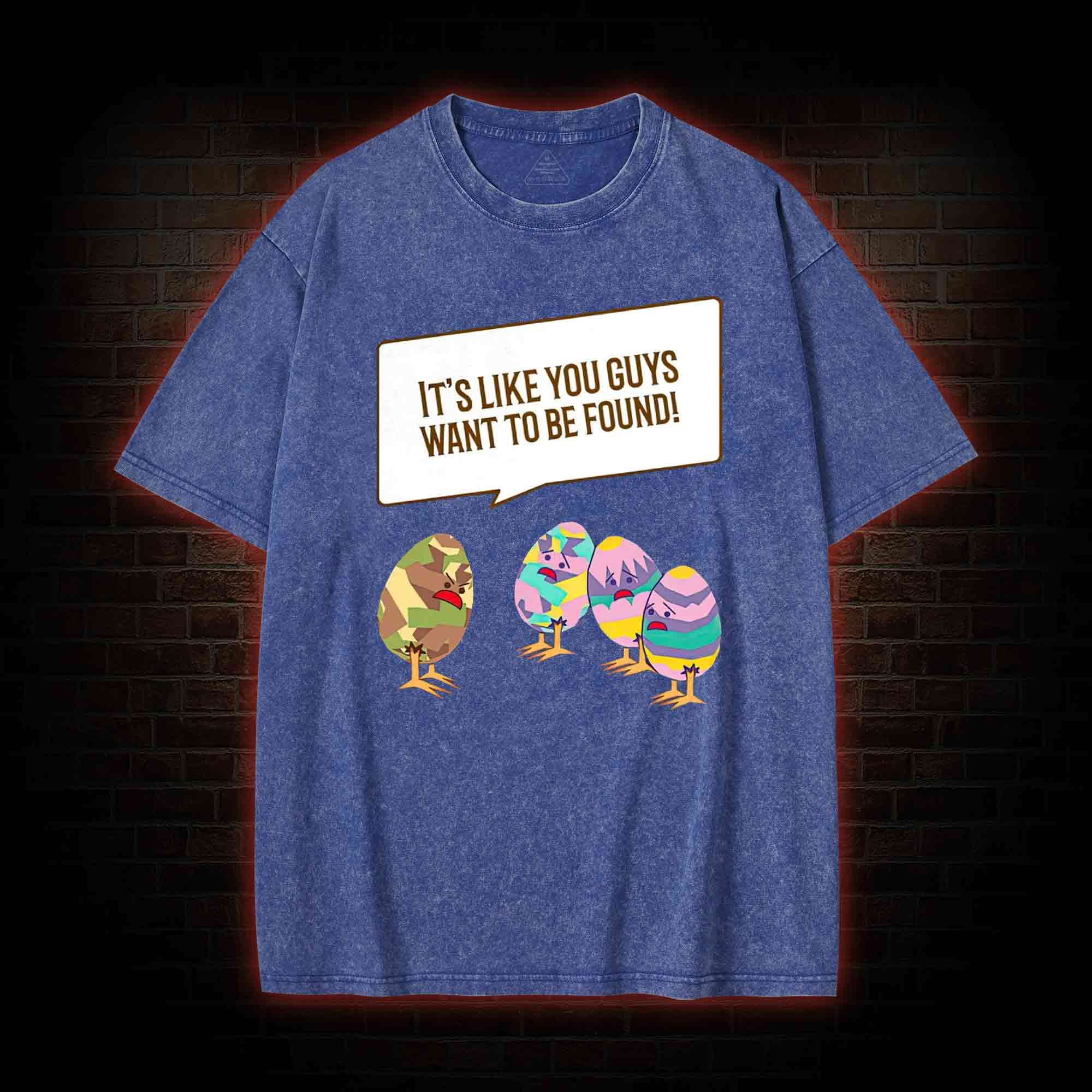 Easter Egg Complaint Washed T-shirt