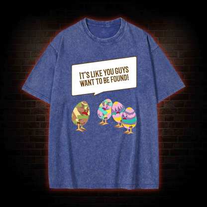 Easter Egg Complaint Washed T-shirt