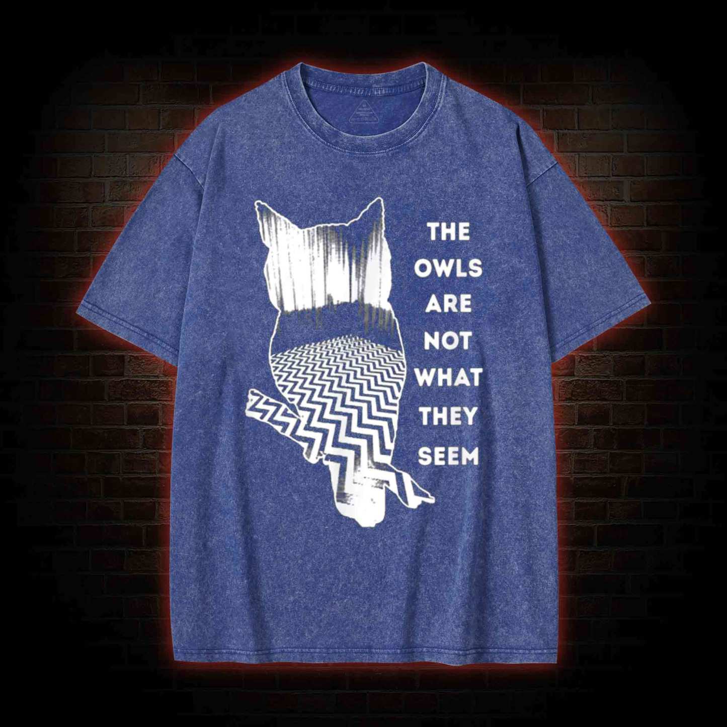 The Owls are Not What They Seem Washed T-shirt