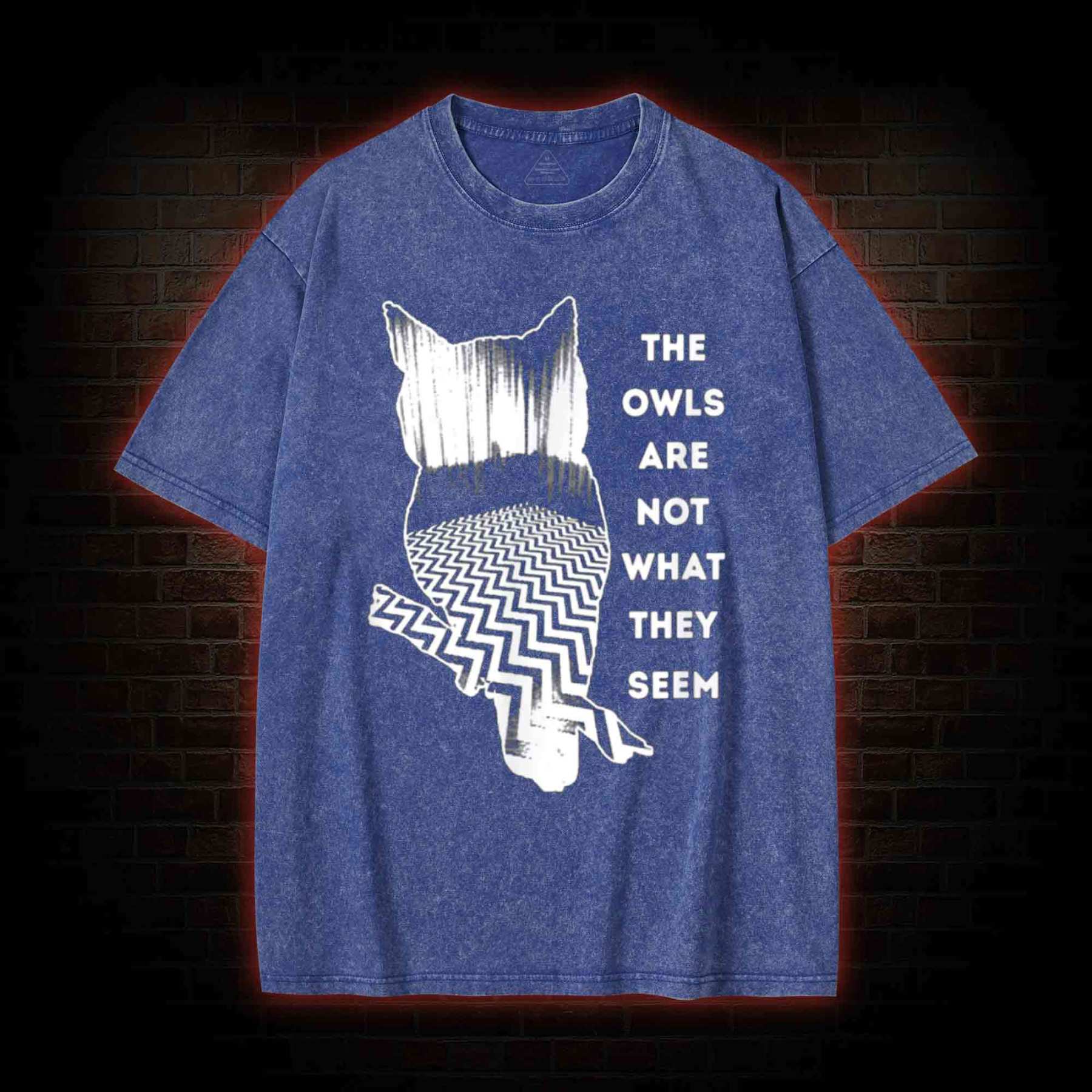The Owls are Not What They Seem Washed T-shirt
