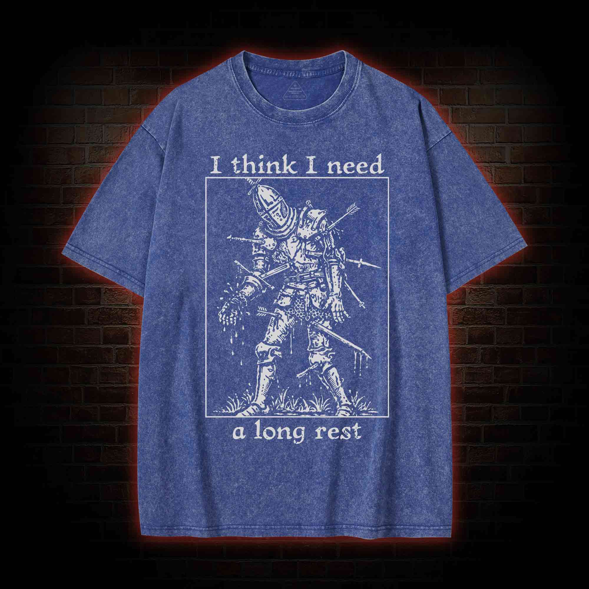 Roll the Dice to Decide Who Goes First Washed T-shirt