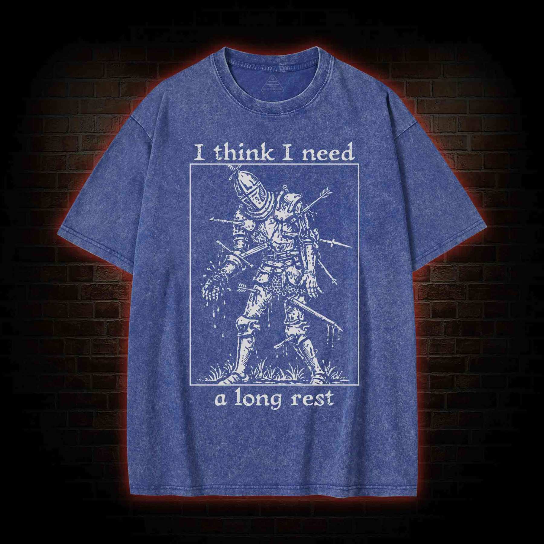 Roll the Dice to Decide Who Goes First Washed T-shirt