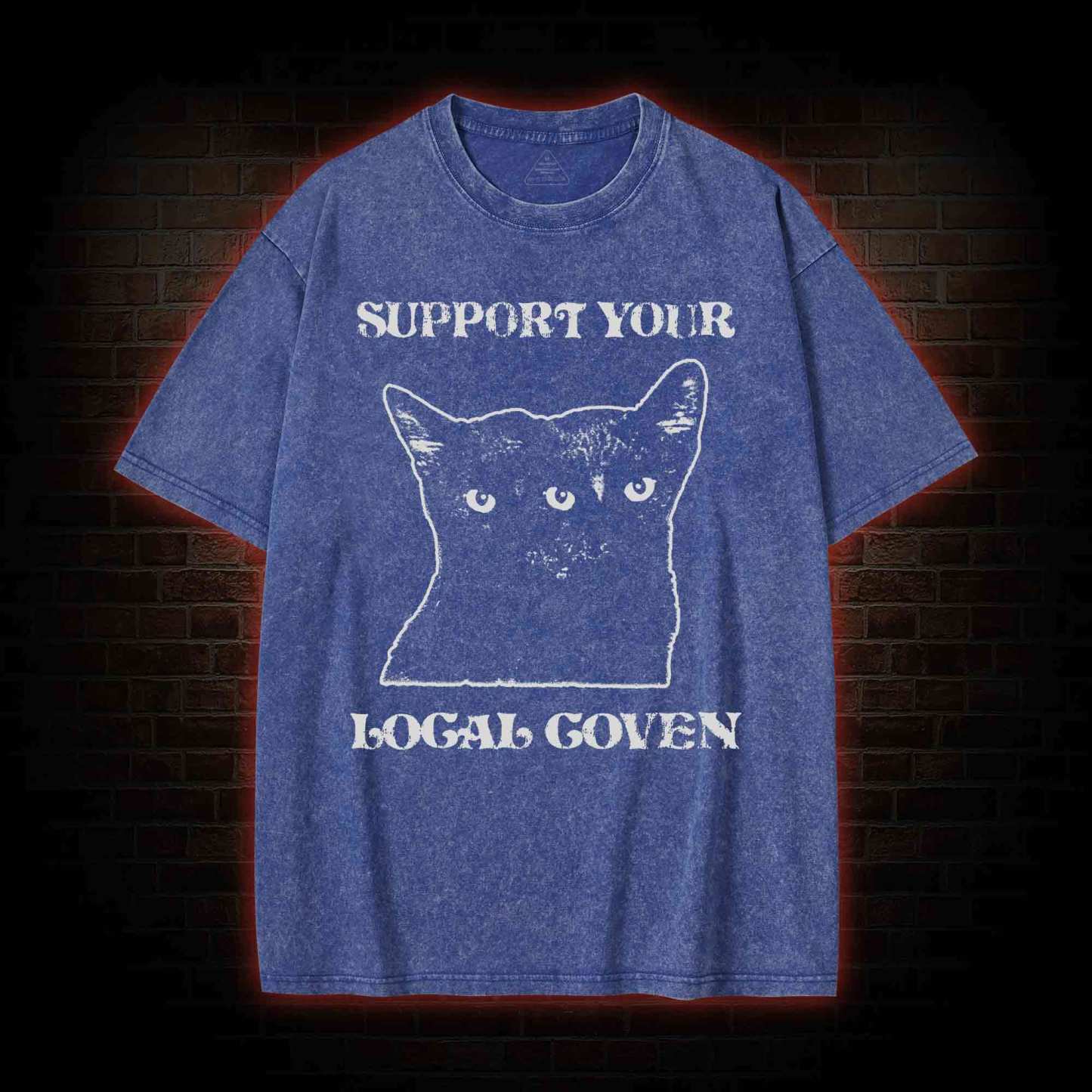  Support Your Local Coven Washed T-shirt