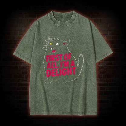 First of all I’m a Delight Washed T-shirt