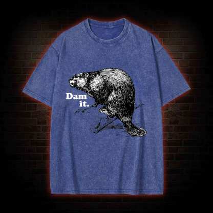 Dam It Washed T-shirt