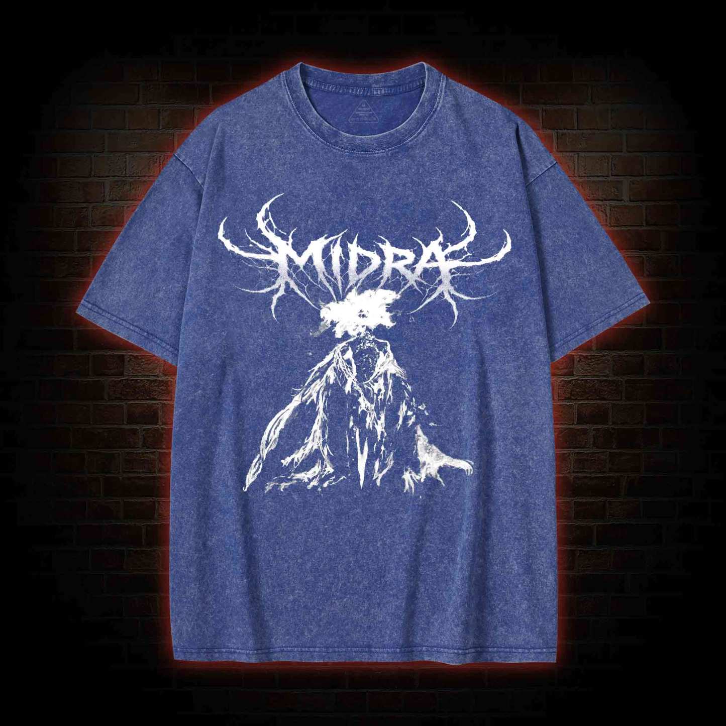 The Dark Moon Burns Washed T-shirt