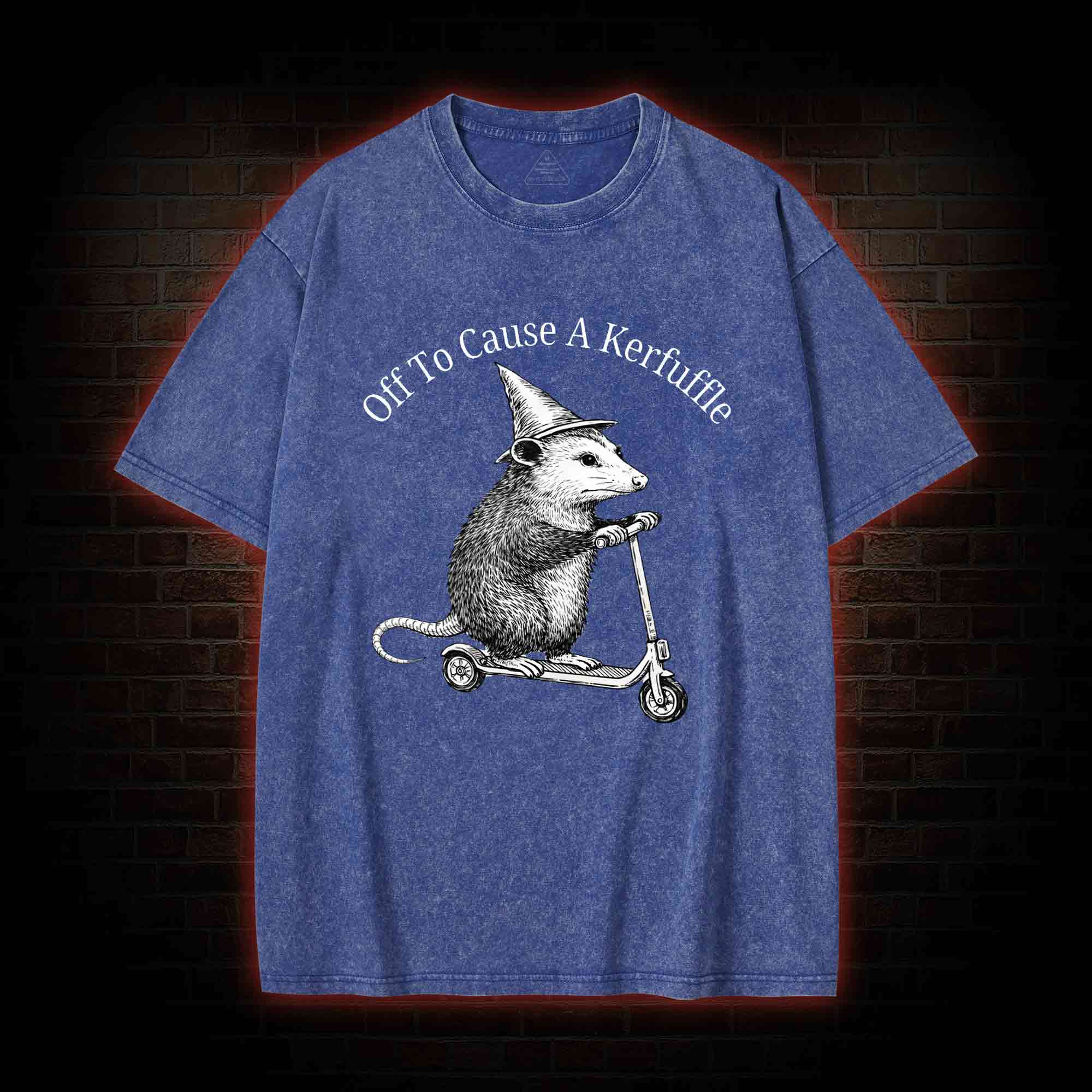 Cause a Kerfuffle Washed T-shirt