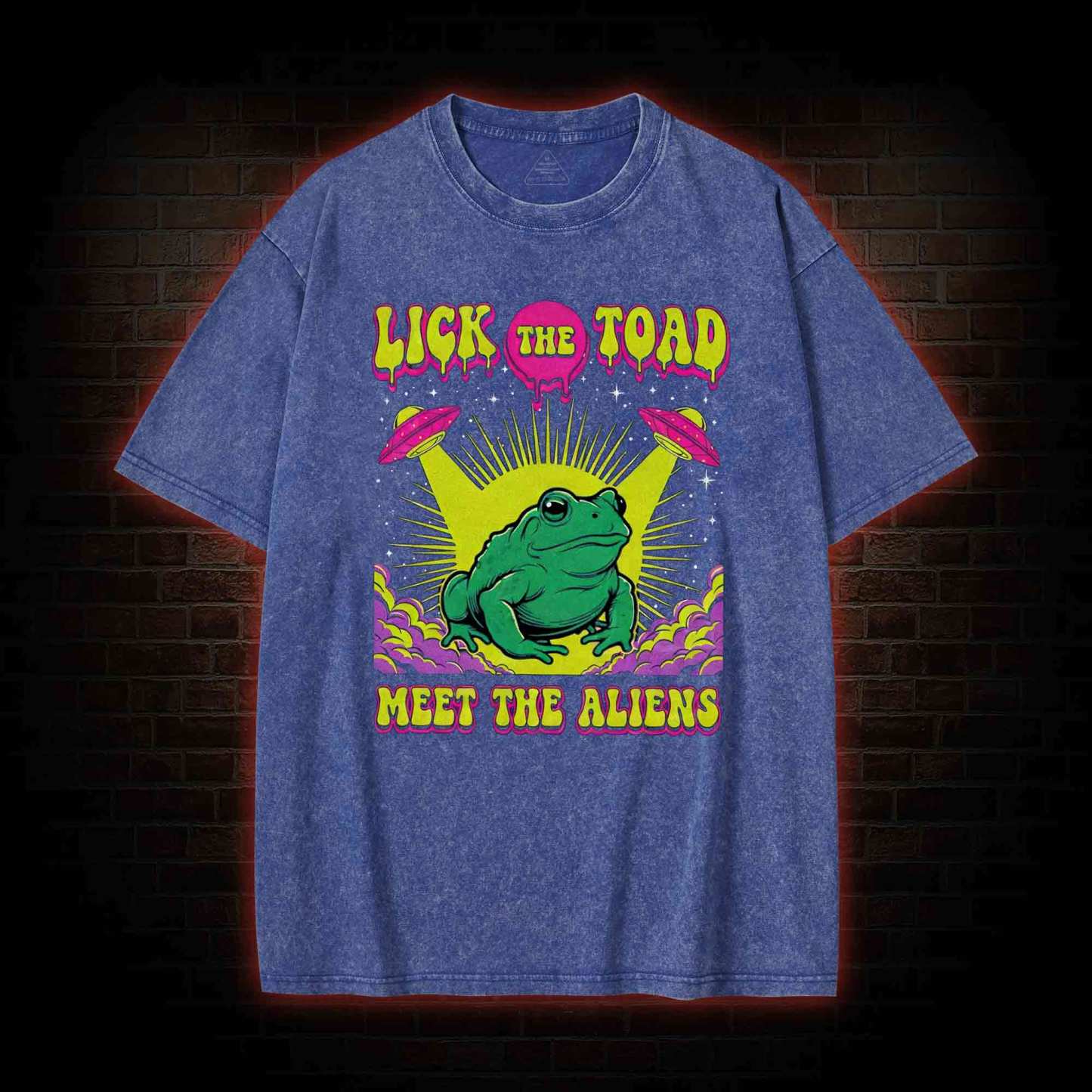 Lick the Toad Washed T-shirt