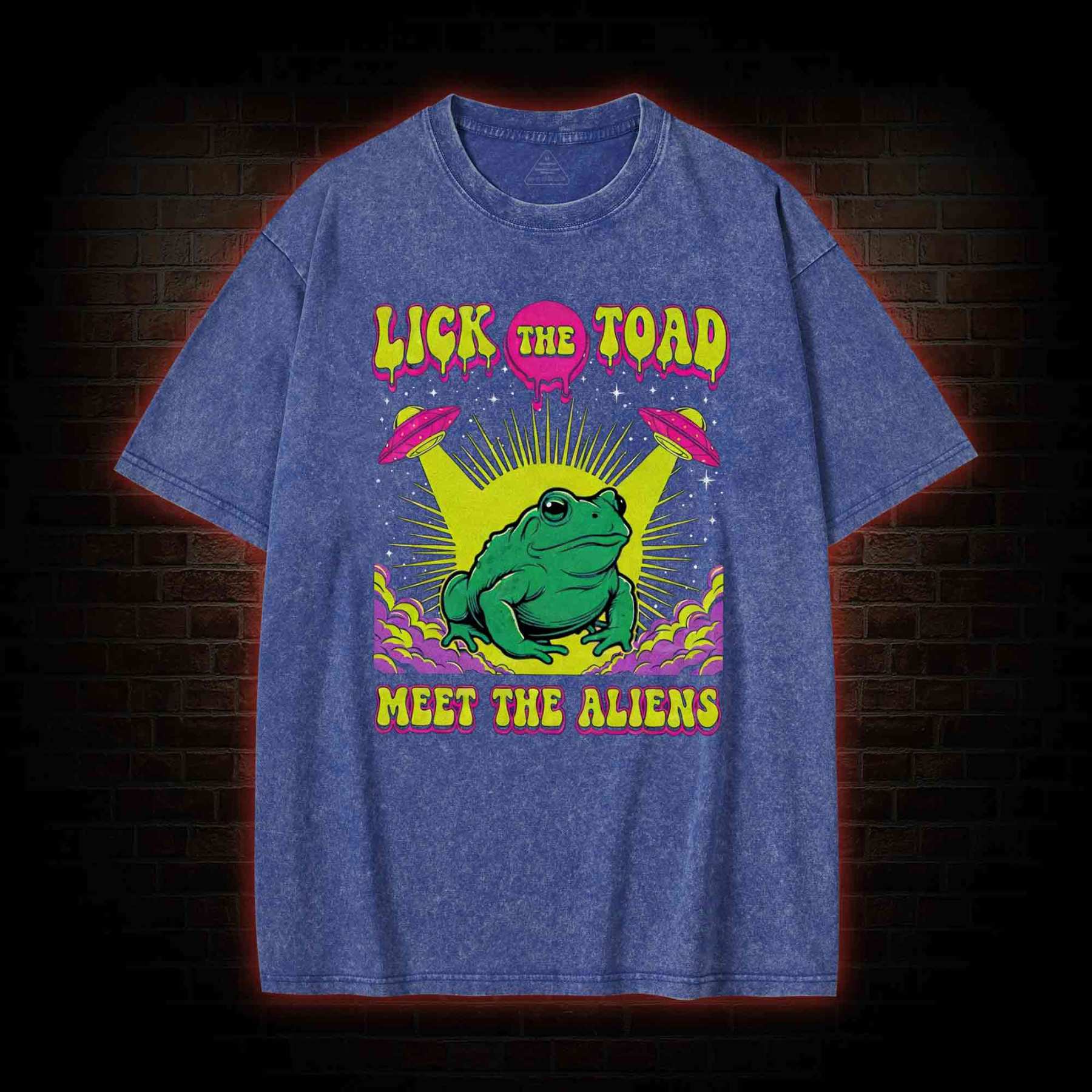 Lick the Toad Washed T-shirt