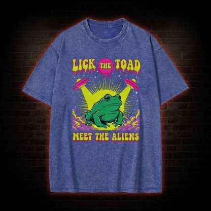 Lick the Toad Washed T-shirt