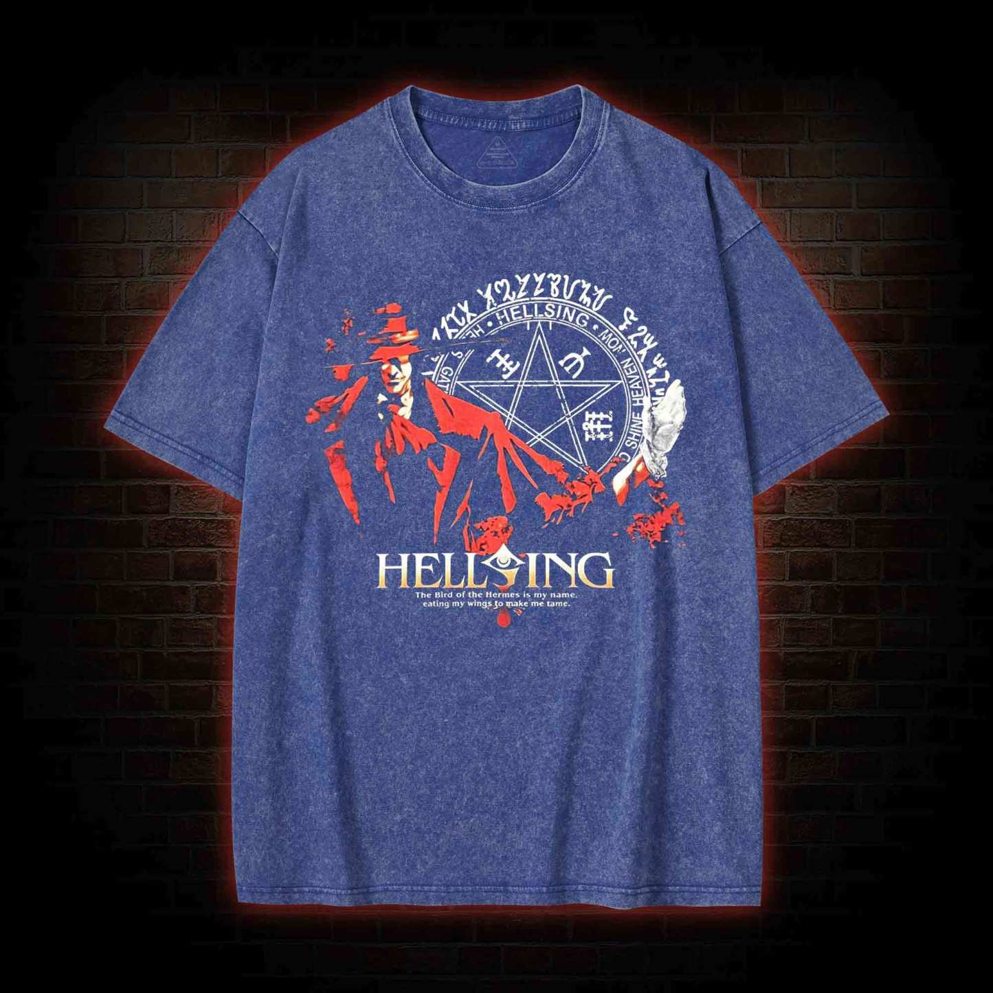 The Bird of the Hermes is My Name Washed T-shirt