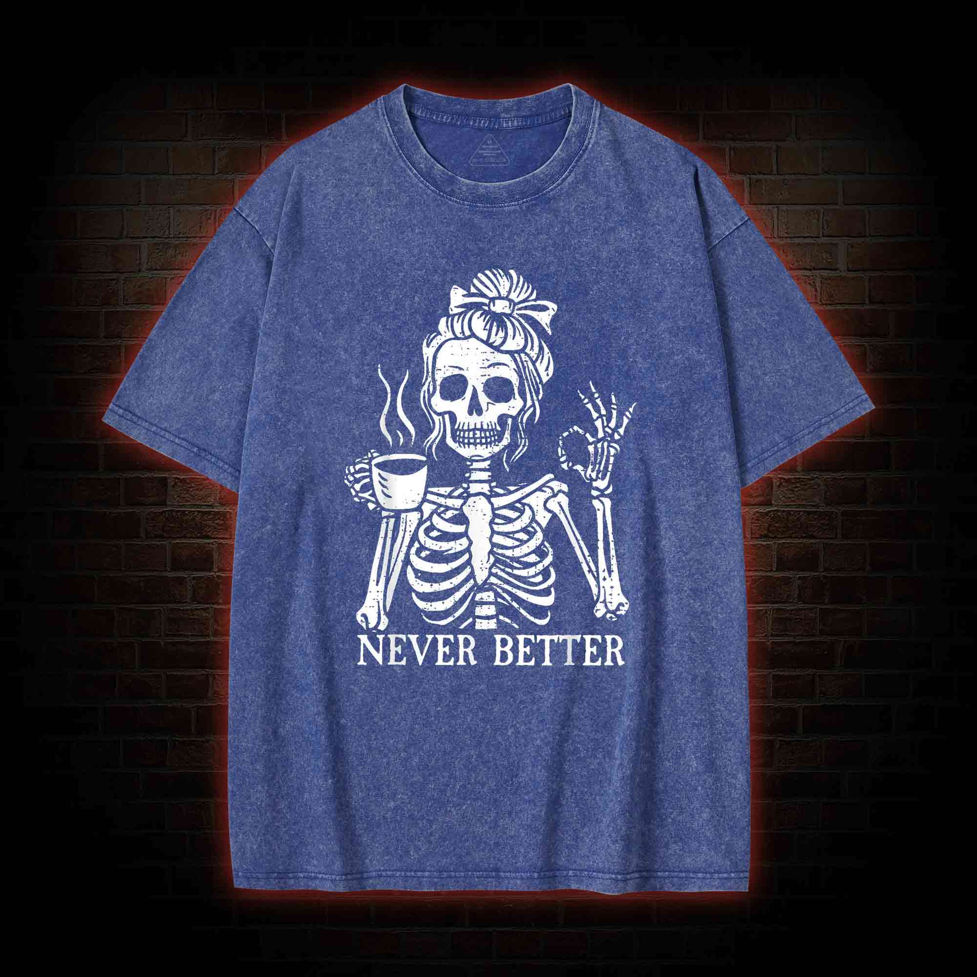 Never Better Washed T-shirt