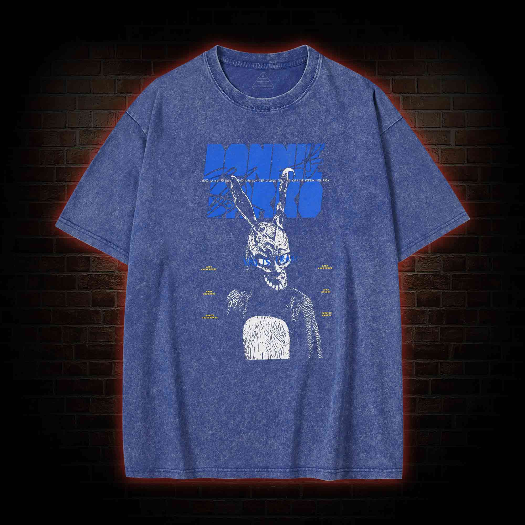 That is When the World will End Washed T-shirt