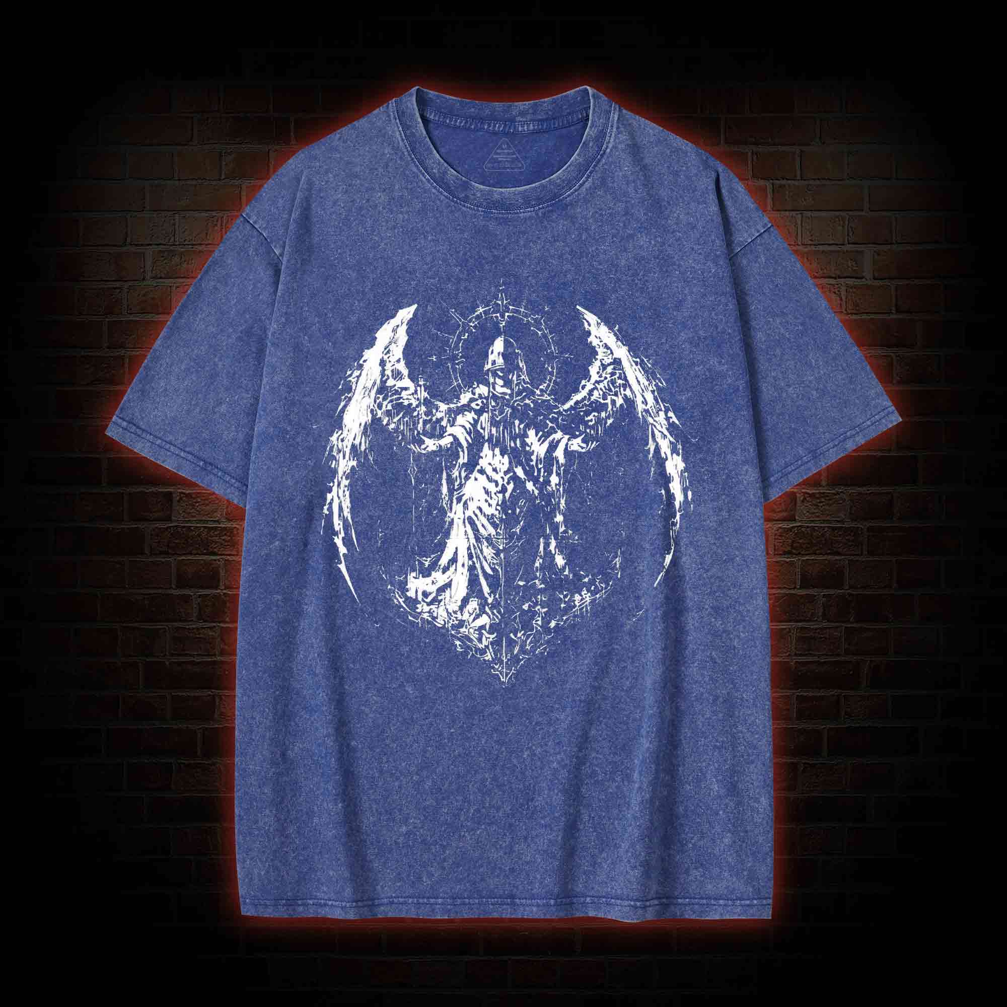 Gothic Angel Washed T-shirt
