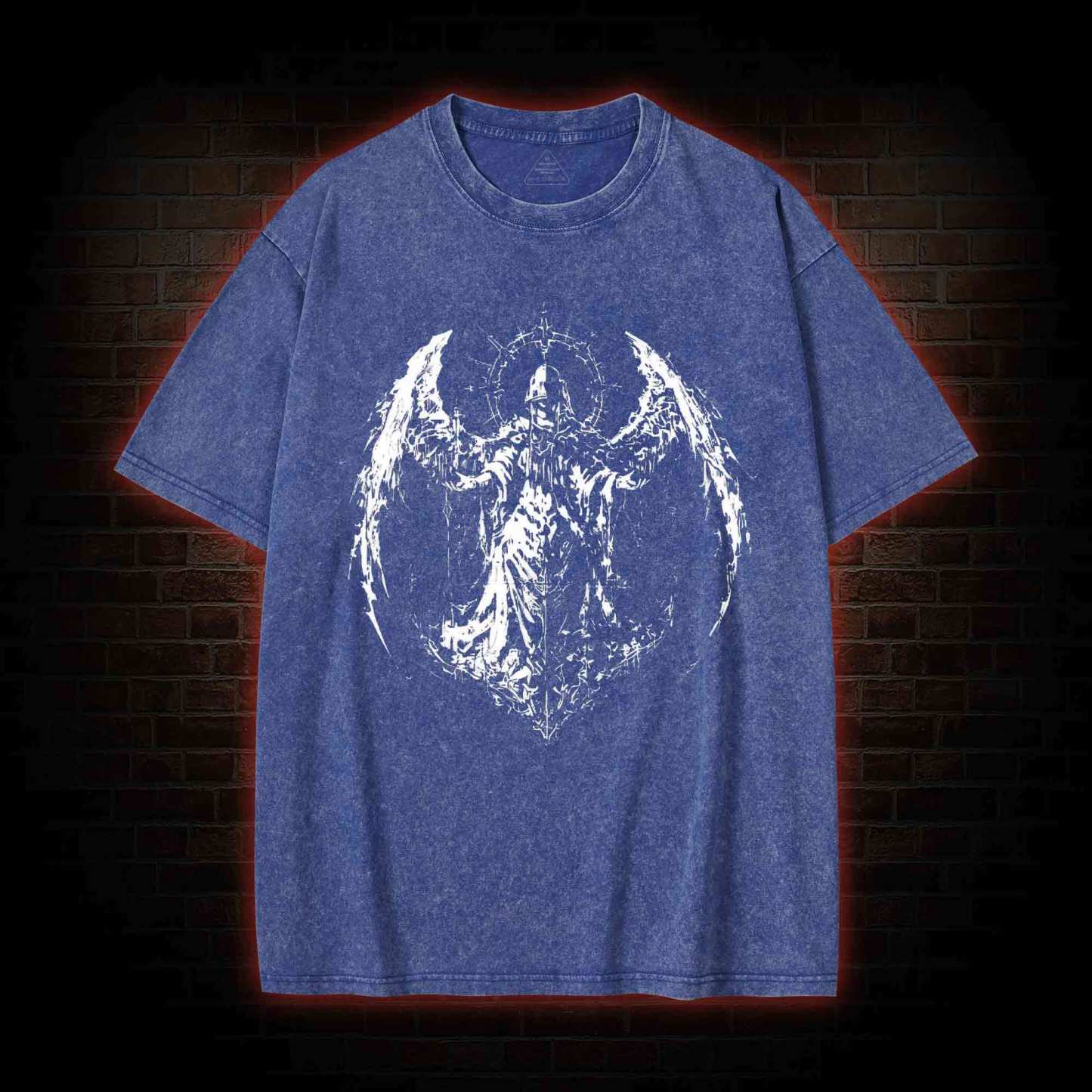 Gothic Angel Washed T-shirt