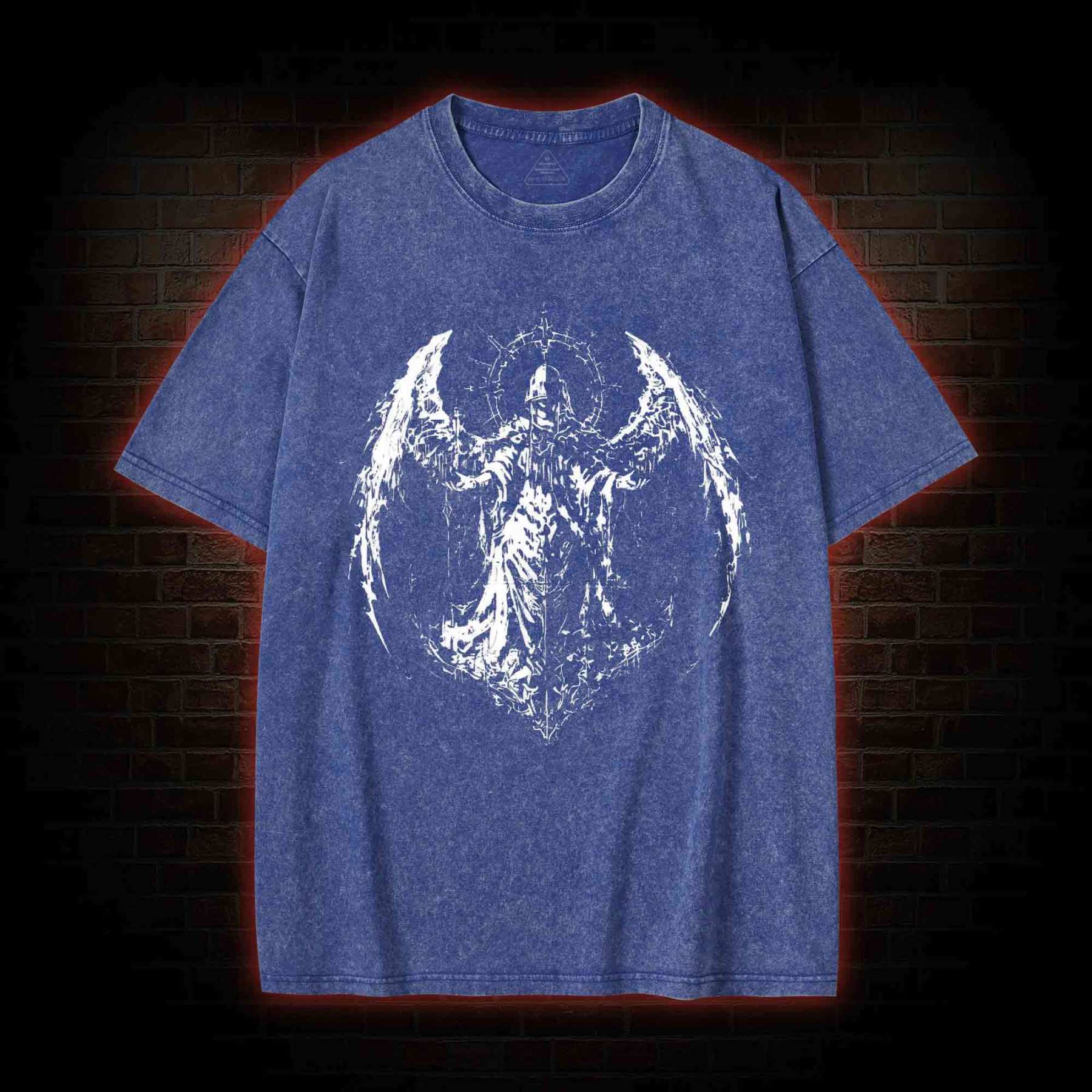 Gothic Angel Washed T-shirt