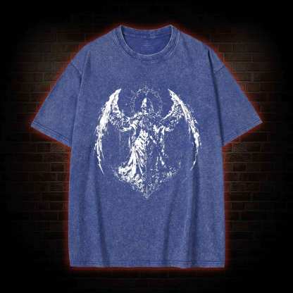 Gothic Angel Washed T-shirt