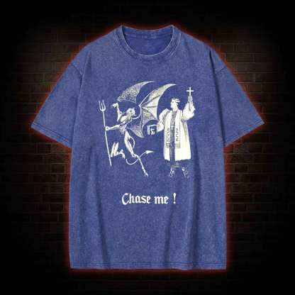 Chase Me Washed T-shirt