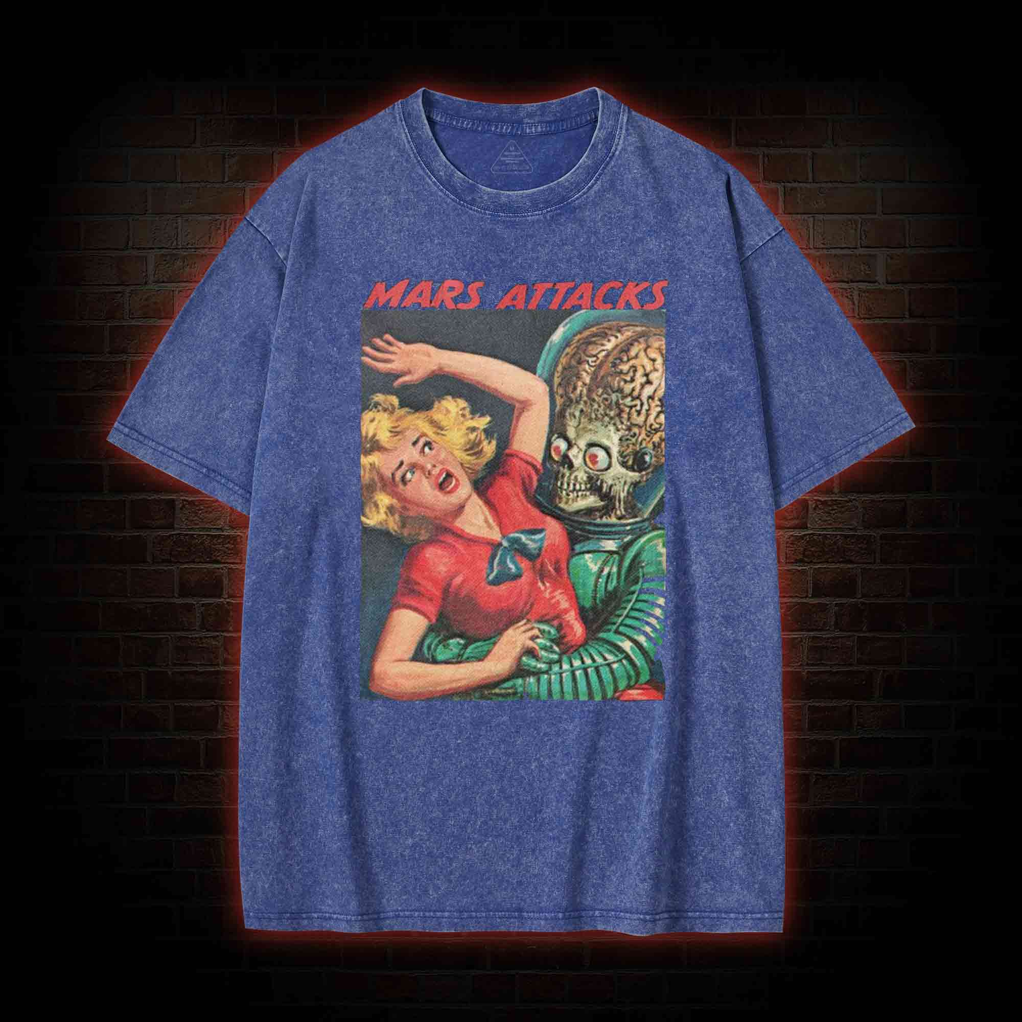 We Come in Peace Washed T-shirt