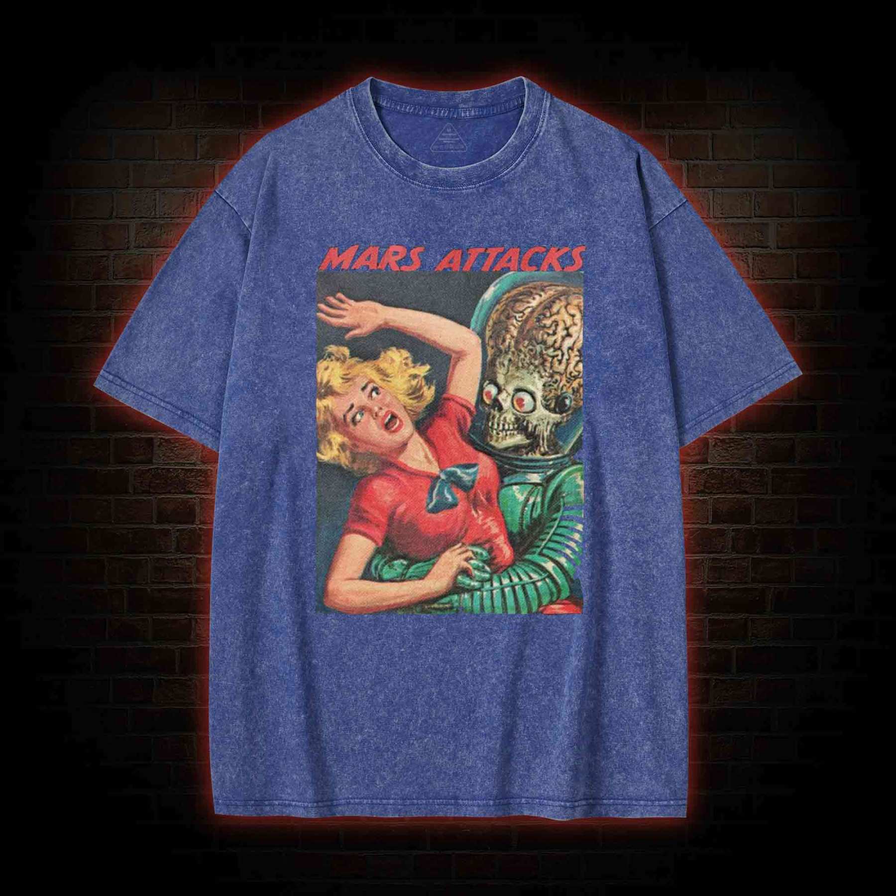 We Come in Peace Washed T-shirt