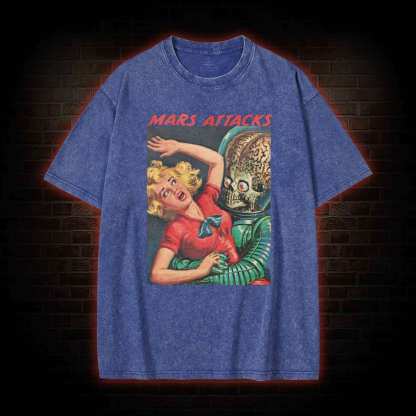 We Come in Peace Washed T-shirt