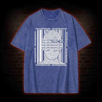 The Blue Sky Above the Harbor Washed T-shirt