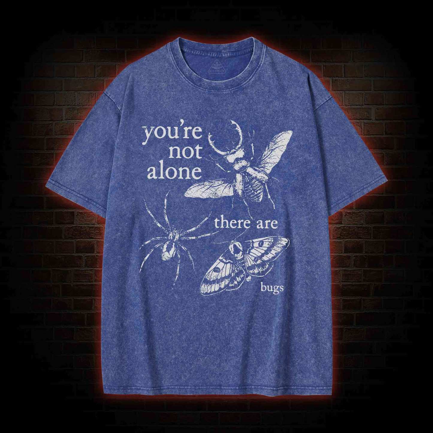You're Not Alone Washed T-shirt