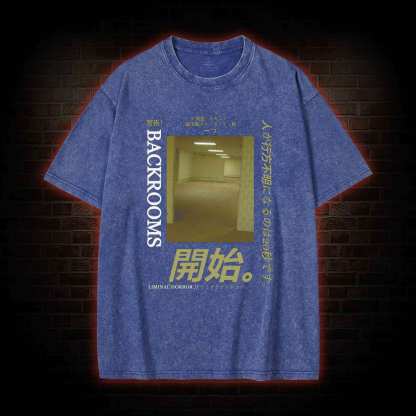 Liminal Horror Washed T-shirt