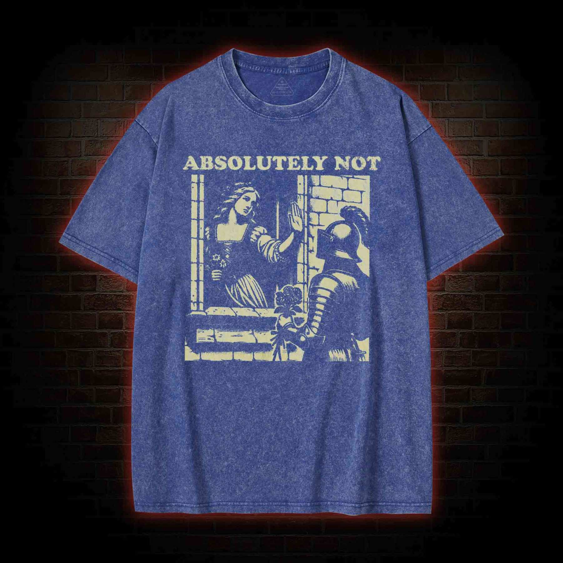 Knightcore Aesthetic Washed T-shirt