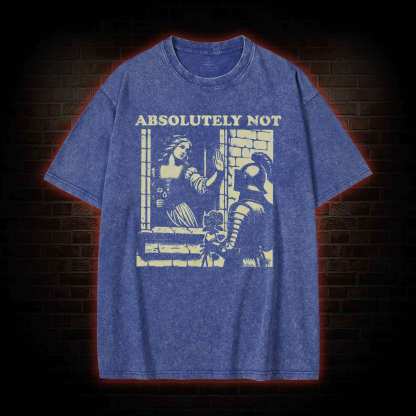 Knightcore Aesthetic Washed T-shirt