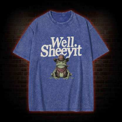 Well Sheeyit Washed T-shirt