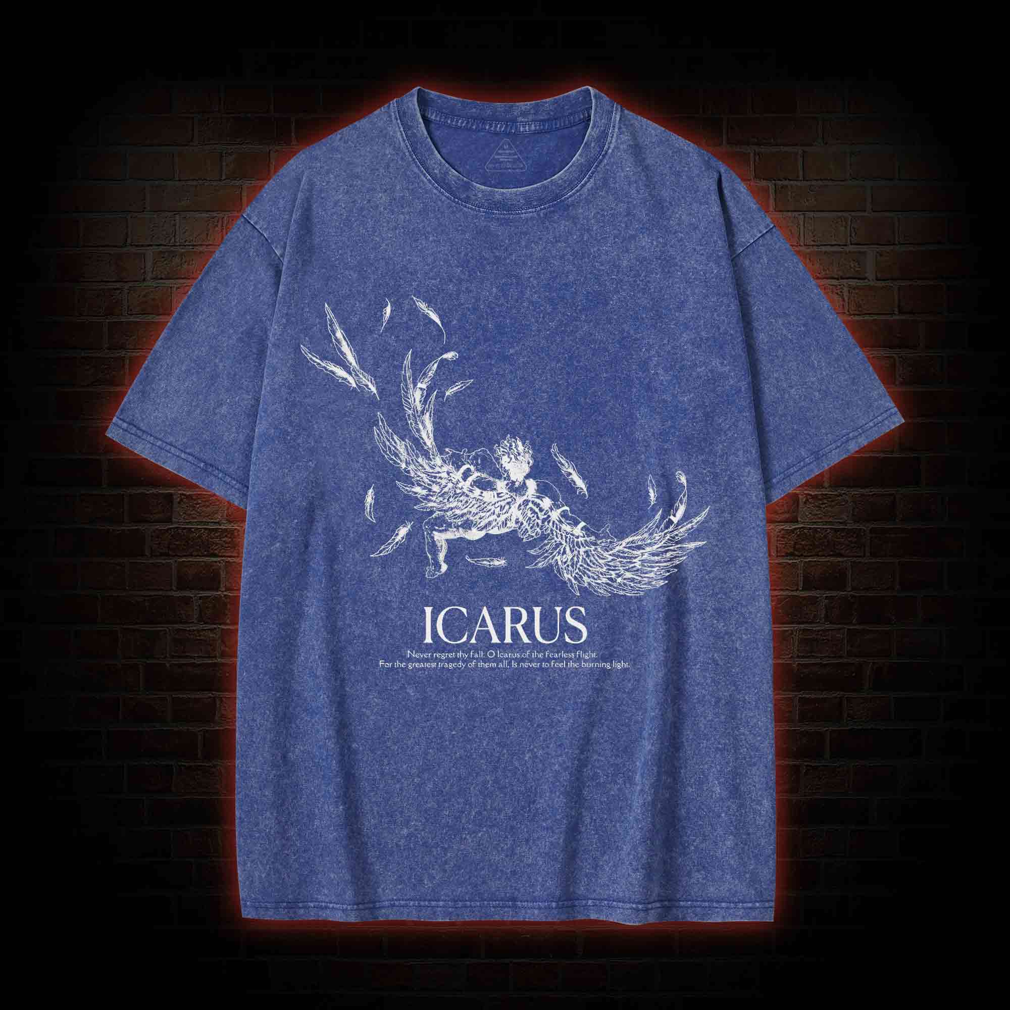 The Fall of Icarus Washed T-shirt