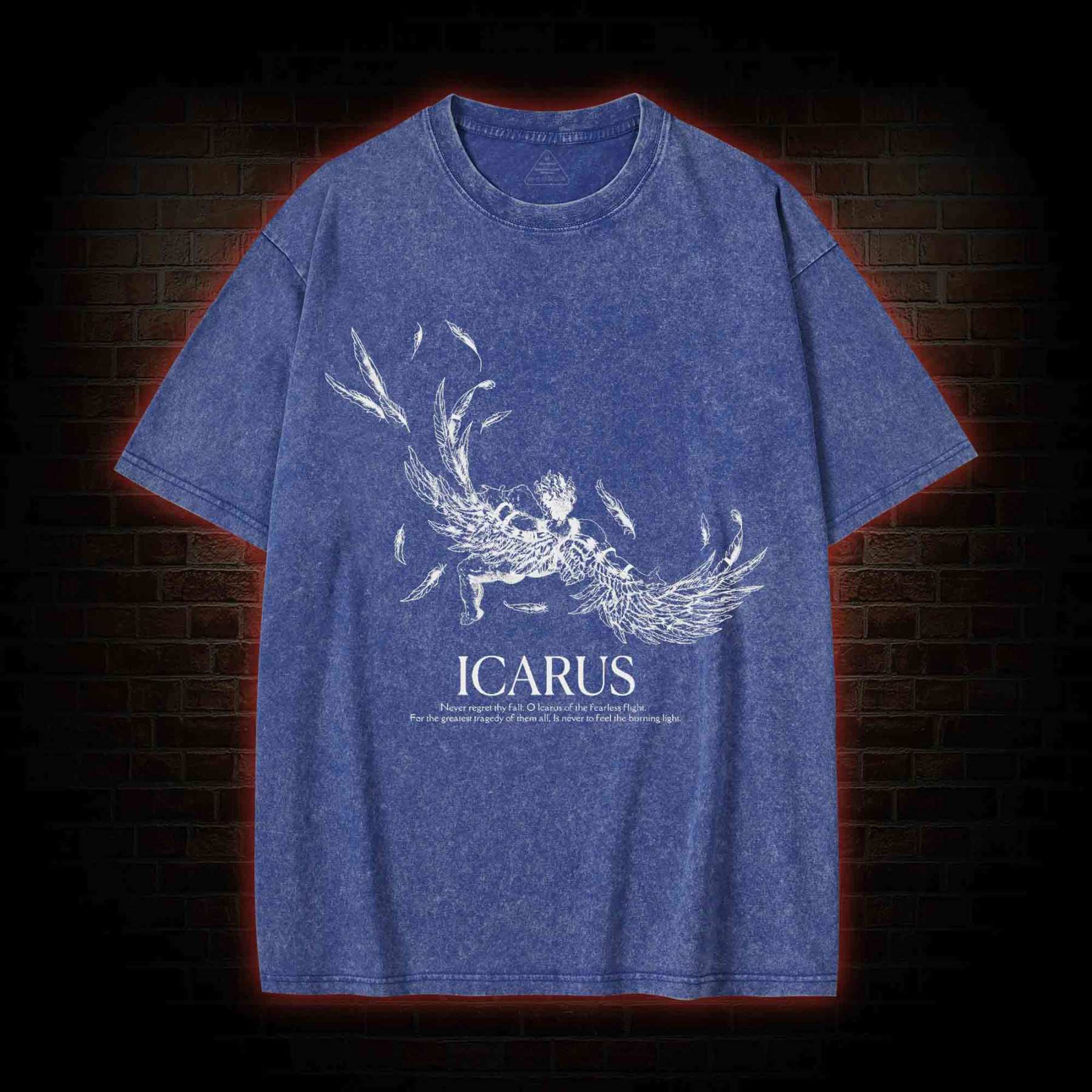 The Fall of Icarus Washed T-shirt
