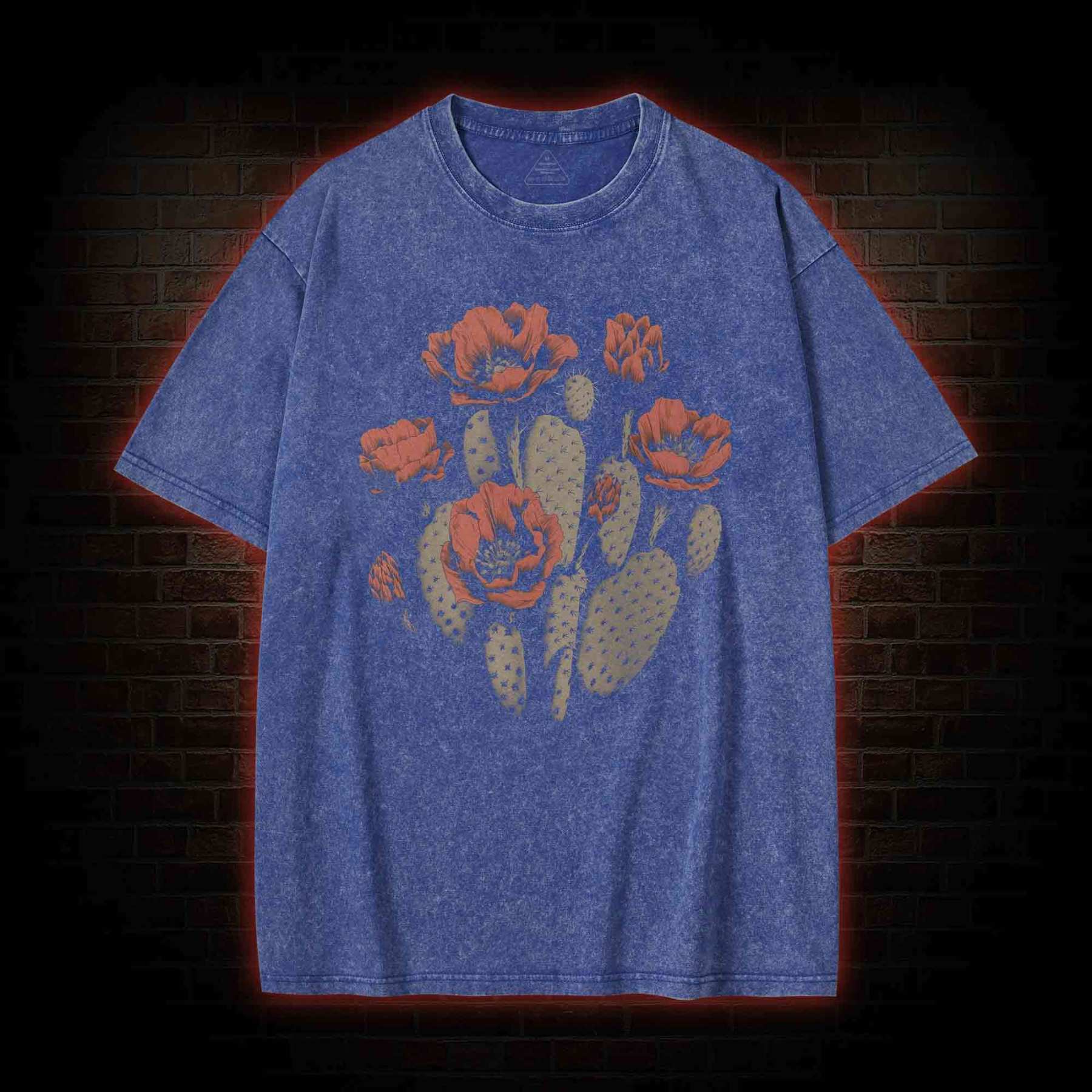 Cactus Flower Washed T-shirt