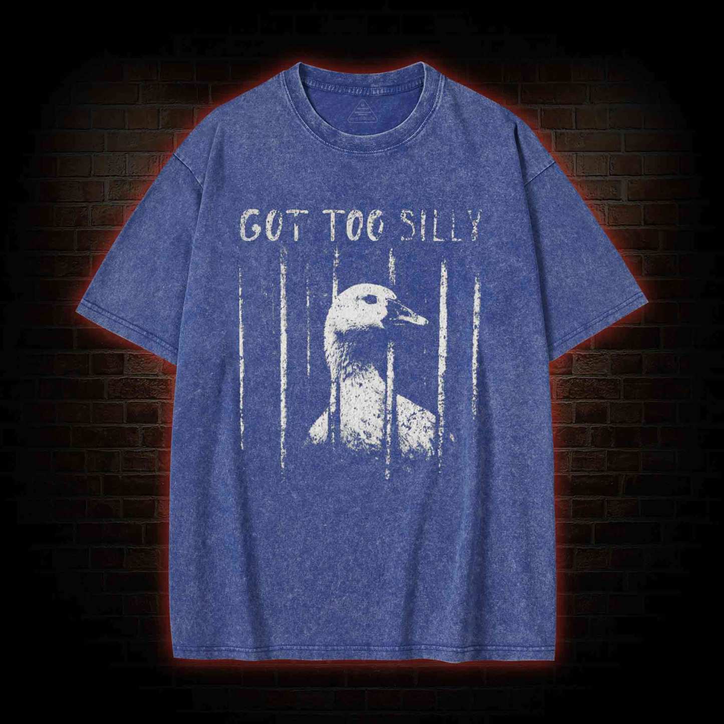 Got Too Silly Washed T-shirt