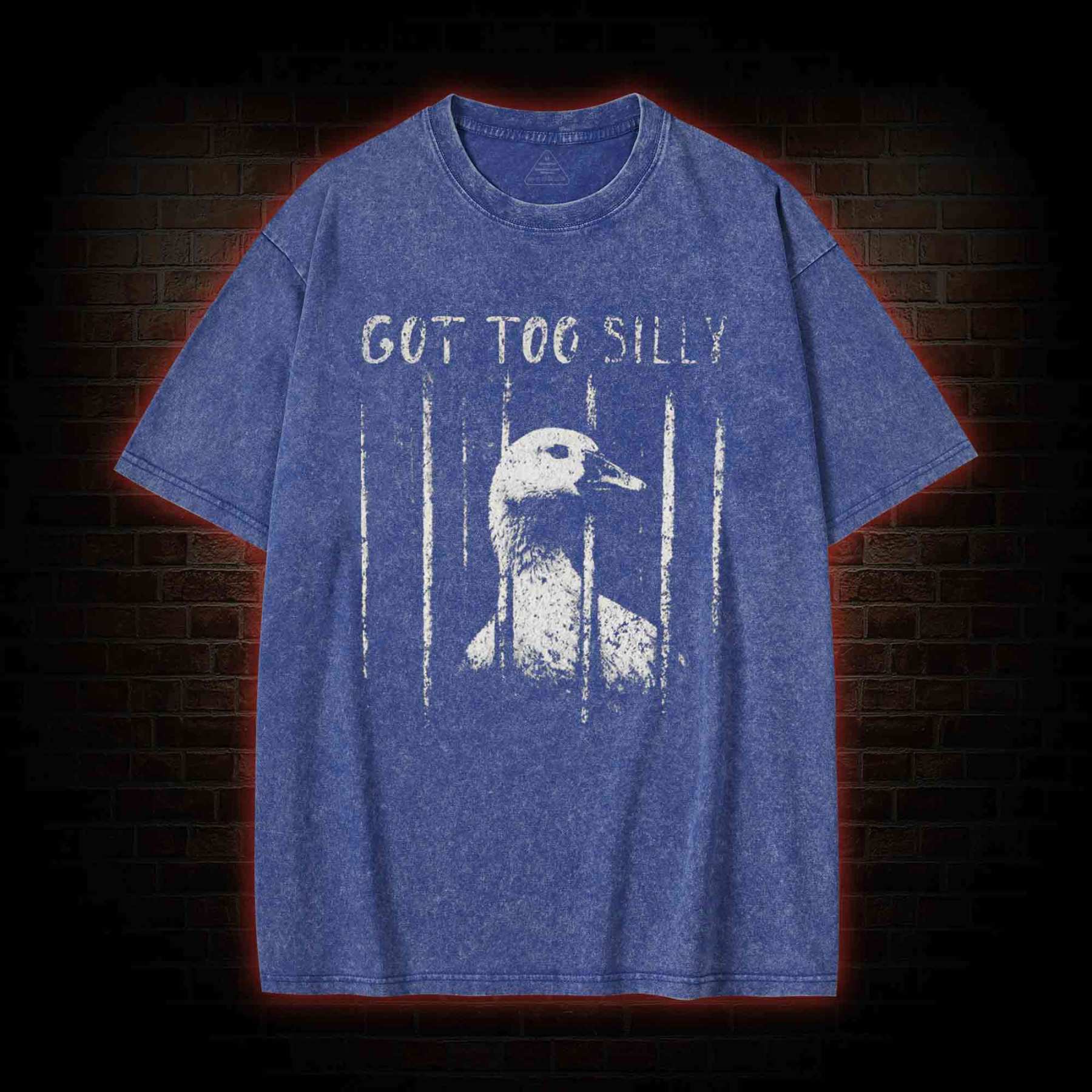 Got Too Silly Washed T-shirt
