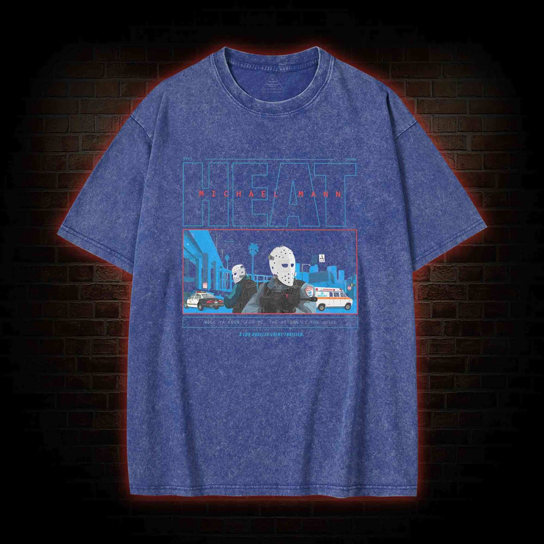 The Action is the Juice Washed T-shirt