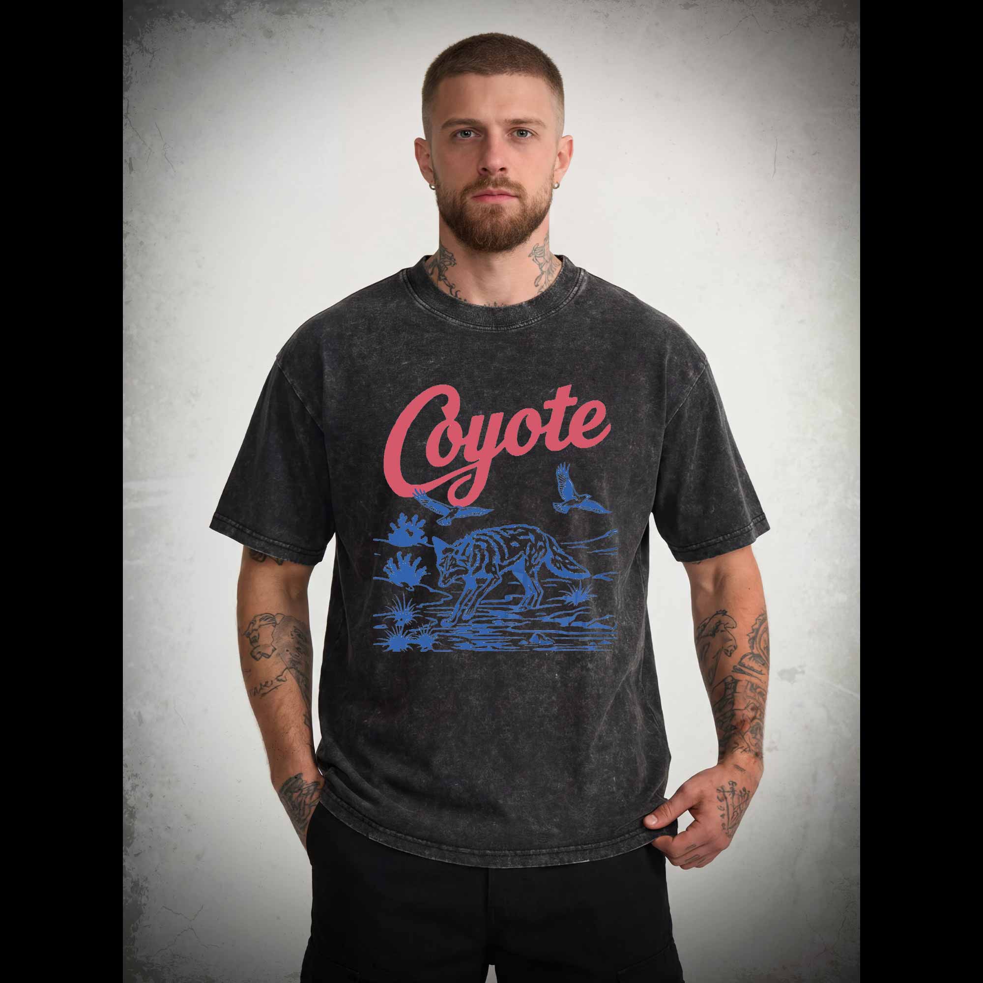Coyote Washed T-shirt
