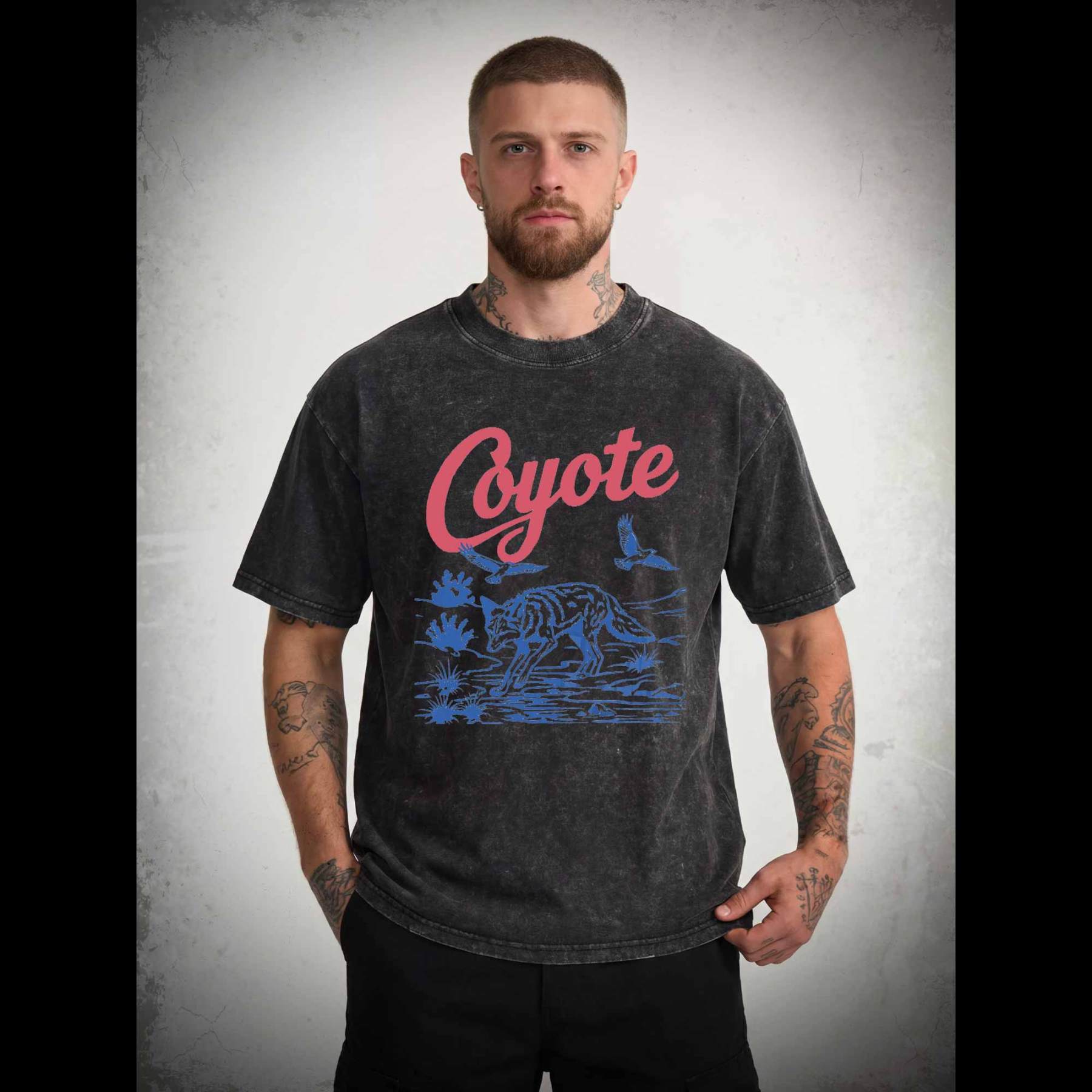 Coyote Washed T-shirt