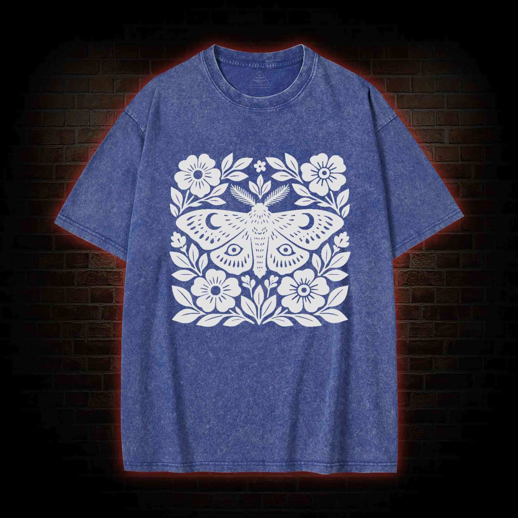 Moth Block Washed T-shirt