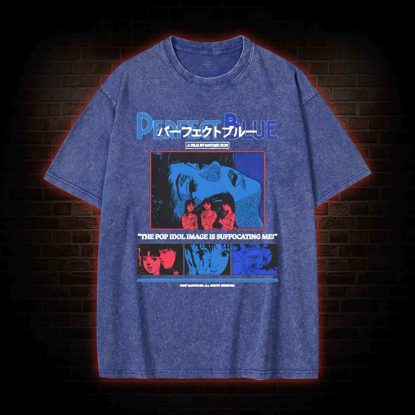 The Pop Idol Image is Suffocating Me Washed T-shirt