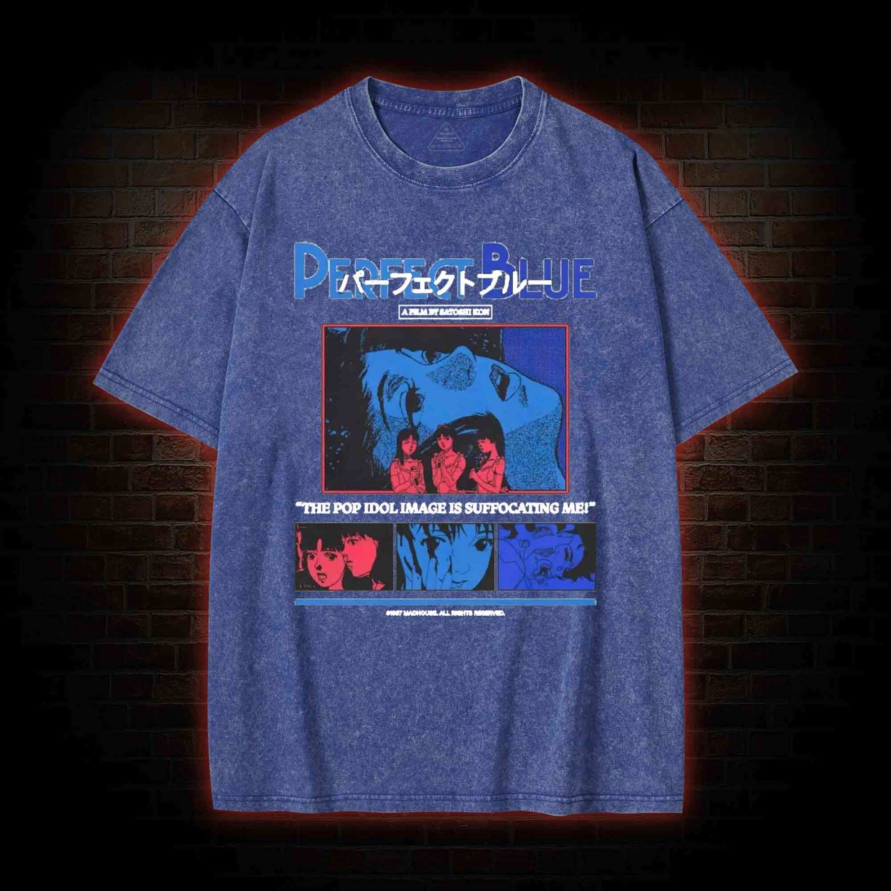 The Pop Idol Image is Suffocating Me Washed T-shirt