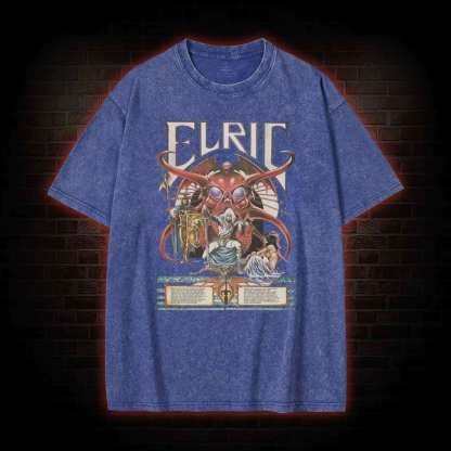 Blood and Souls for My Lord Arioch Washed T-shirt