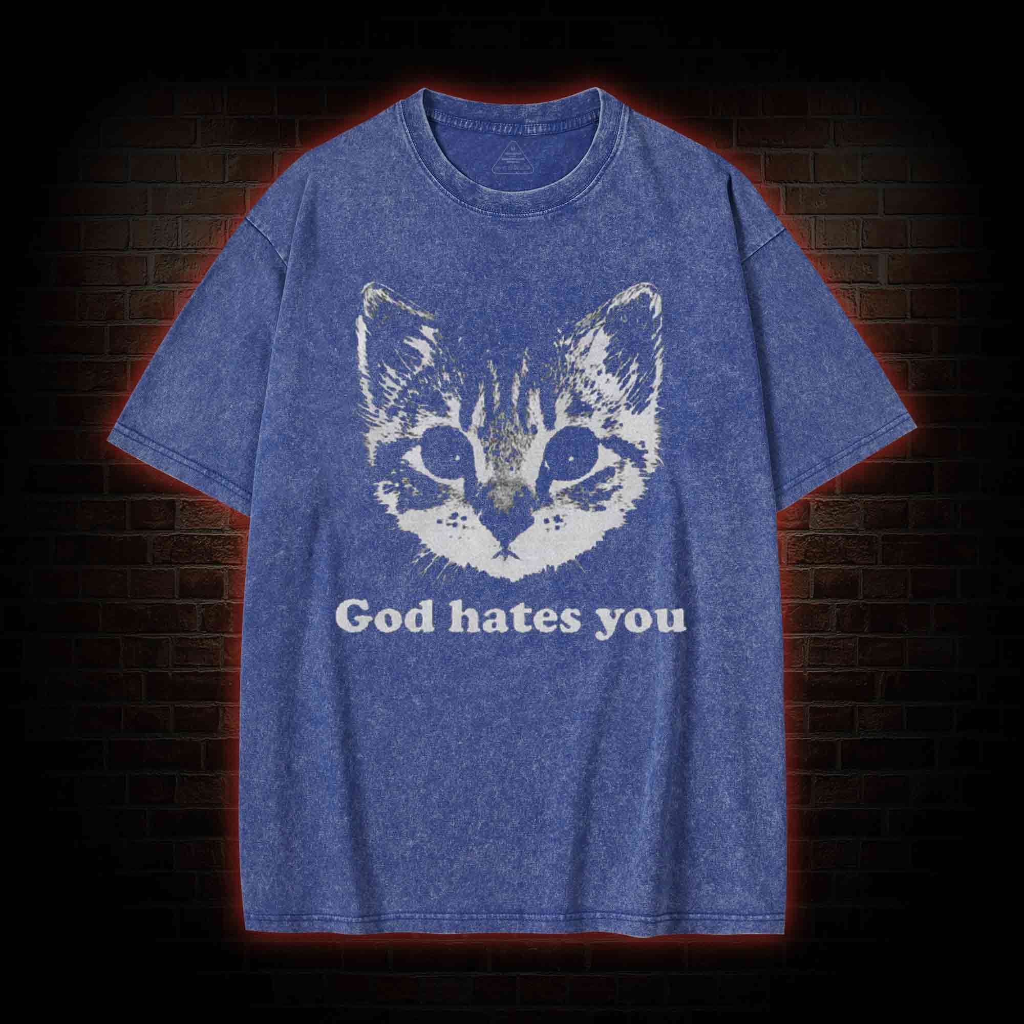 God Hates You Washed T-shirt