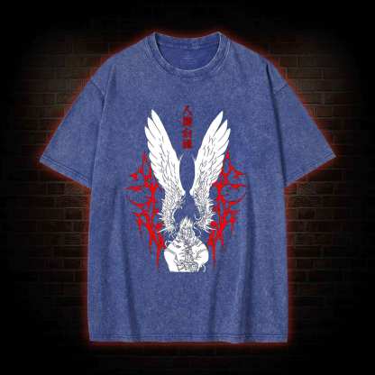 This World is Made of Love and Peace Washed T-shirt