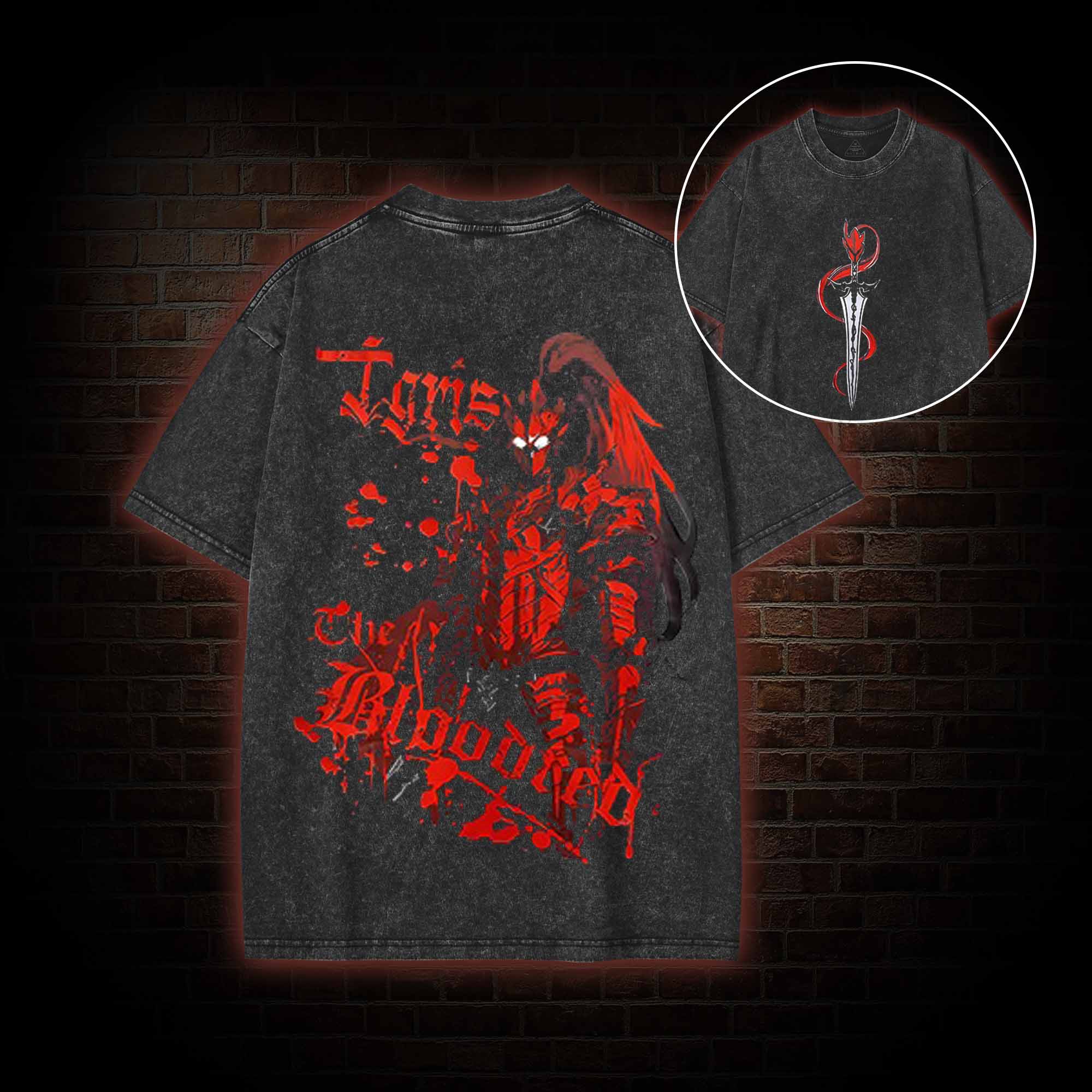 The Bloodred Washed T-shirt