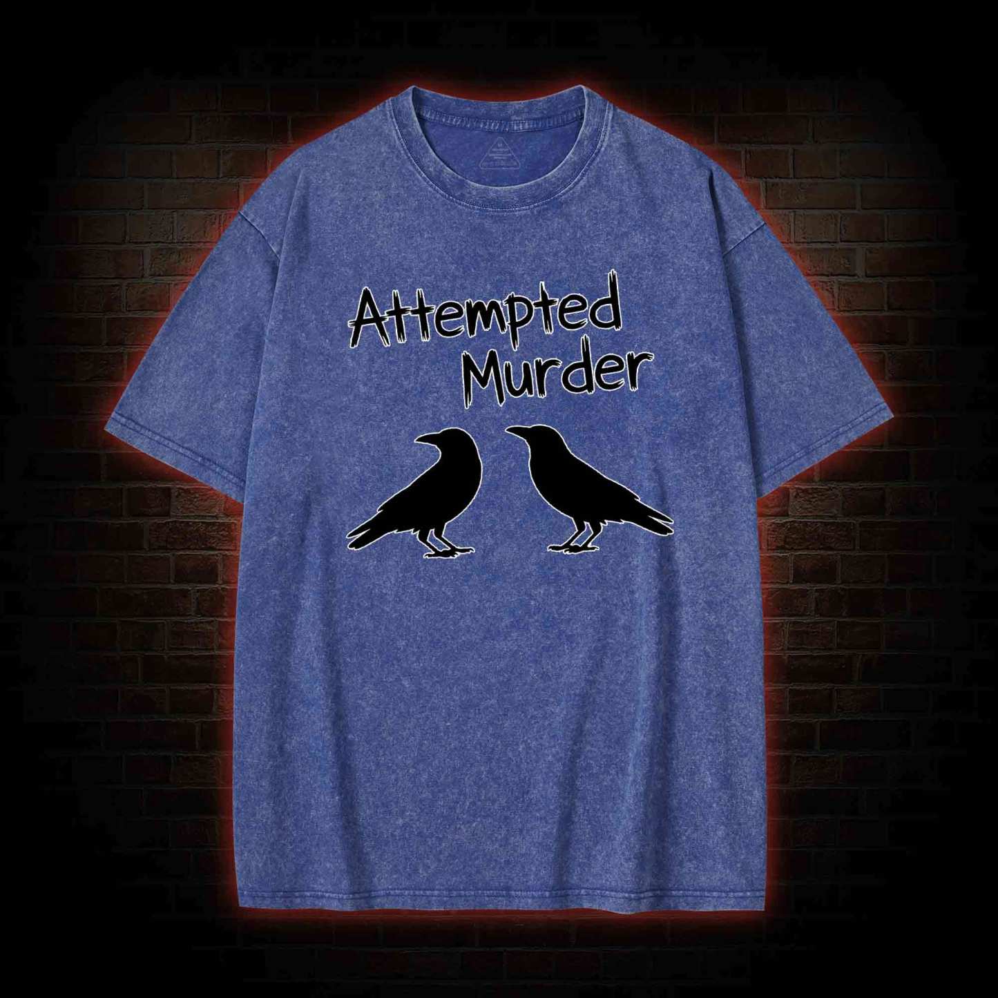 Attempted Murder Washed T-shirt