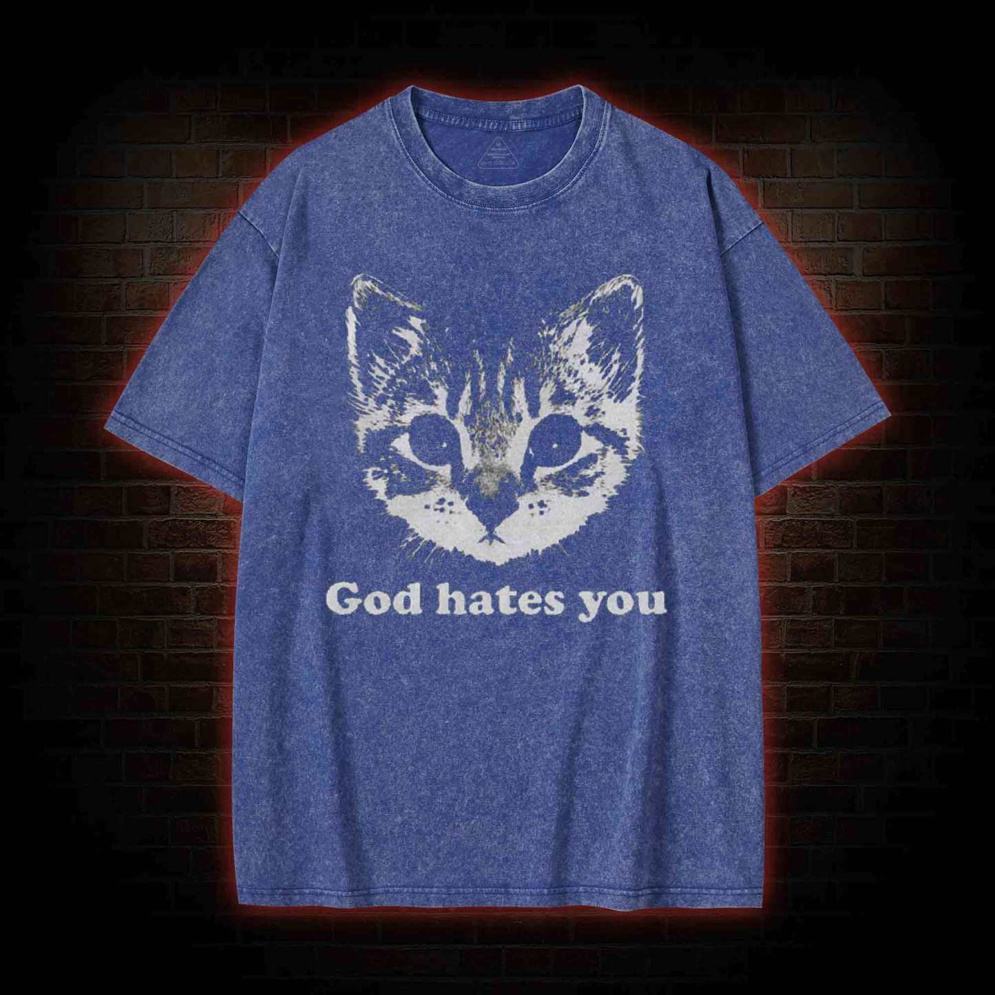 God Hates You Washed T-shirt
