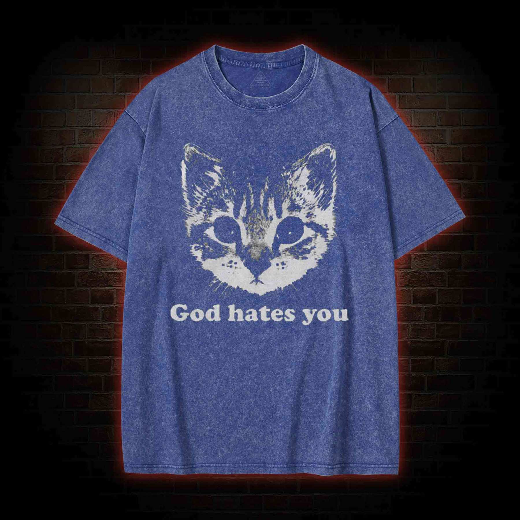 God Hates You Washed T-shirt