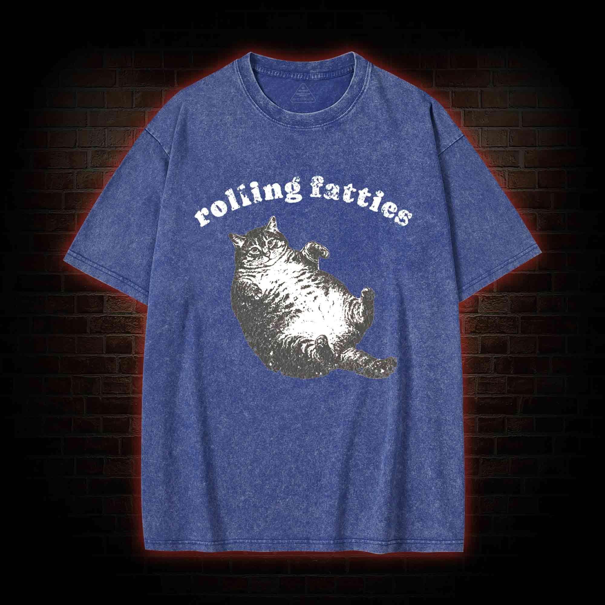 Rolling Fatties Washed T-shirt